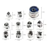 Cookie cutters - stainless steel - 12 piecesBakeware