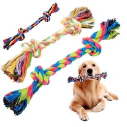 Bawełniana lina - zabawka do szkolenia psówTrening