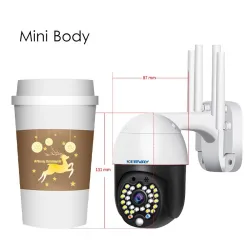 Bezprzewodowa kamera bezpieczeństwa - 1080P - PTZ IP - HD - Wifi - zewnętrzna - CCTV - nadzórBezpieczeństwo