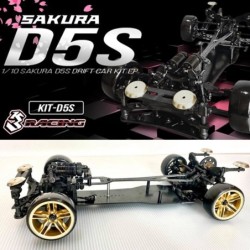 3RACING Sakura D5S MR - zestaw do samodzielnego montażu - 1/10 - pilot zdalnego sterowania - model ramy samochodu RCSamochód