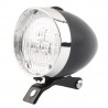 3 LED - vintage - reflektor rowerowy - przód - lampa błyskowaŚwiatła
