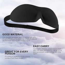 Maska do spania - miękka pianka 3D - maska na oczyMaski do spania