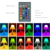 E14 - E27 - GU10 / 5W - 7W - AC110V - 220V - ściemnialna żarówka LED RGB z pilotem IR 16 kolorówE14