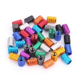 Universal aluminum car tyre air valve caps - 4 piecesWheel parts