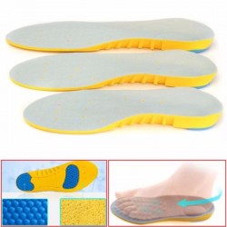 Wkładki sportowe / ortopedyczne - podparcie łuku stopy - wkładki z pianki zapamiętującej kształtStopy