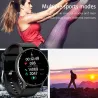 Smart Watch - full touch screen - fitness tracker - blood pressure - waterproof - Bluetooth - Android IOSSmart-Wear