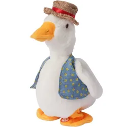 Robot duck - electronic plush toy - with sound - dancing / walking / talking / singingZabawki