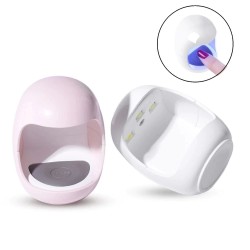 Mini suszarka do paznokci UV - 3W - USB - LED - w kształcie jajkaSuszarka do paznokci