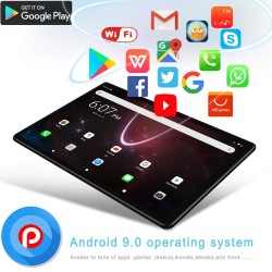 Tablet 10,1 cala 4G - 2GB RAM - 32GB ROM - Google Play - Android 9 - Octa Core - WiFi - Bluetooth - GPS - kameraTablets