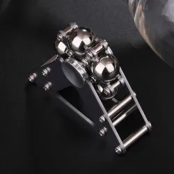 Metalowy fidget spinner - antystresowa zabawka ręczna - żyroskop do samodzielnego montażuFidget spinner