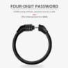 Anti-theft bicycle lock - 4 digit code combination - ring shapedMotorbike parts