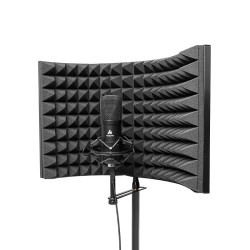 Professional studio soundproofing panel - soundproof shield - microphone acoustic isolator - foldable - alloyMicrophones