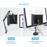 Professional studio soundproofing panel - soundproof shield - microphone acoustic isolator - foldable - alloyMicrophones