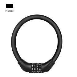 Anti-theft bicycle lock - 4 digit code combination - ring shapedMotorbike parts