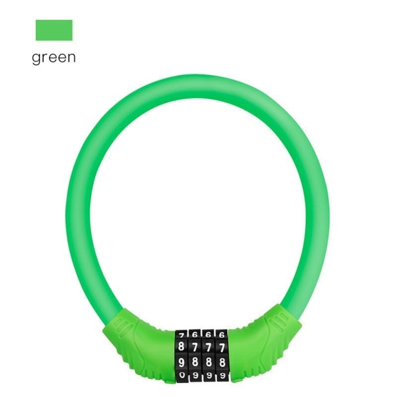 Anti-theft bicycle lock - 4 digit code combination - ring shapedMotorbike parts