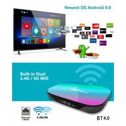 HK1 S905X3 4GB RAM 32GB ROM - 5G WIFI - Bluetooth - Android - 4K - 8K - Google Assistant - TV BoxAndroid box