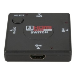 Przełącznik HDMI - rozdzielacz - 3 wejścia 1 wyjście - mini 3 porty - dla HDTV 1080PRozgałęźniki