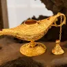 Traditional hollow Aladdin's magic lamp - Vintage ornamentDecoration