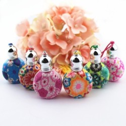 Colorful empty glass bottles - with roll on - refillable - perfume container - 10 pieces - 10mlPerfumes
