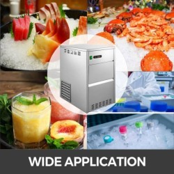 Electric ice machine - snowflake maker - ice crusher - stainless steel - 270WKitchen