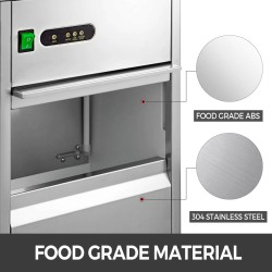 Electric ice machine - snowflake maker - ice crusher - stainless steel - 270WKitchen