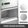 Electric ice machine - snowflake maker - ice crusher - stainless steel - 270WKitchen