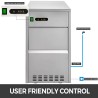 Electric ice machine - snowflake maker - ice crusher - stainless steel - 270WKitchen