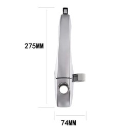 Electroplated car door outer handle - replacement part - for Chrysler 300CExterior accessories