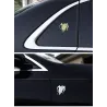 Car / motorcycle sticker - metal emblem - wicked clownStickers