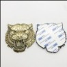 Naklejka na samochód / motocykl - metalowy emblemat - głowa tygrysa 3DNaklejki