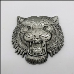 Car / motorcycle sticker - metal emblem - 3D tiger's headStickers