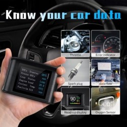 OBDSPACE P10 - car on-board computer - OBD2 scanner - digital - speed / fuel consumption / temperature gaugeDiagnosis