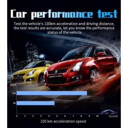 OBDSPACE P10 - car on-board computer - OBD2 scanner - digital - speed / fuel consumption / temperature gaugeDiagnosis