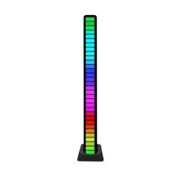 Kolorowa tuba RGB - taśma LED - USB - Bluetooth - lampka rytmiczna głosu / muzykiPaski