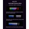 Kolorowa tuba RGB - taśma LED - USB - Bluetooth - lampka rytmiczna głosu / muzykiPaski