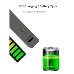 Kolorowa tuba RGB - taśma LED - USB - Bluetooth - lampka rytmiczna głosu / muzykiPaski