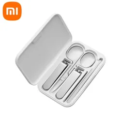 XIAOMI Mijia - zestaw do manicure / pedicure - obcinacz do paznokci / nożyczki - stal nierdzewna - 5 sztukClippers & Trimmers