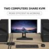 HDMI KVM switch - with extender - 4 USB 2.0 - 4K30Hz 1080P60HzHDMI switchers