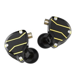 QKZ ZXN - słuchawki wysokiej rozdzielczości - przewodowy zestaw słuchawkowy douszny - podwójny magnes - 2 piny - 1DDSłuchawki