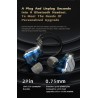 QKZ ZXN - high resolution earphones - in-ear wired headset - dual magnet - 2 Pin - 1DDEar- & Headphones