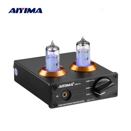 AIYIMA - 6A2 - Lampa HiFi - przedwzmacniacz gramofonowy MM - DIY - 12VWzmacniacze