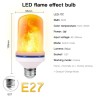 Migocząca żarówka LED - efekt płomienia świecy - E14 / E27 / B22E27
