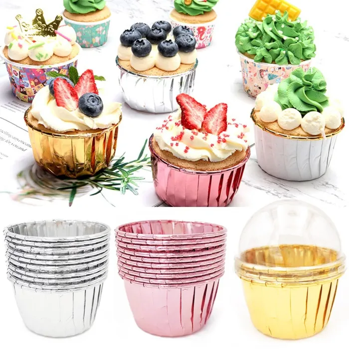 Paper cupcake liners - baking cups - oil proofBakeware
