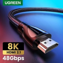 Ugreen - HDMI 2.1 cable - 8K/60Hz / 4K/120Hz - 48Gbps - HDR10 / HDCP2.2Cables