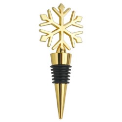 Wine bottle stopper - vacuum - zinc alloy - snowflake shapedBar supply