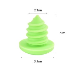 Wine bottle stopper - silicone caps - screw shaped - 5 piecesBar supply