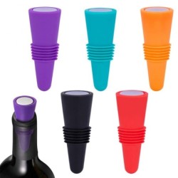 Silicone wine bottle stopper - leak proof - reusableBar supply