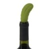 Silicone wine bottle stopper - cucumber shaped - reusableBar supply
