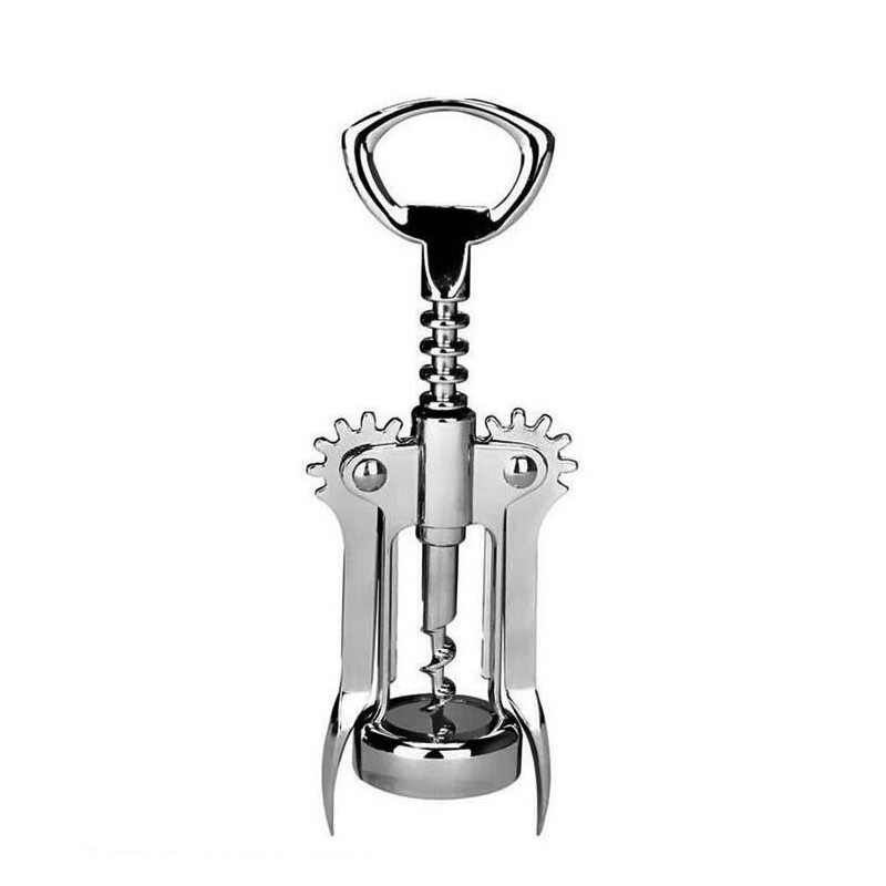 Stainless steel butterfly corkscrew - wine bottle openerBar supply