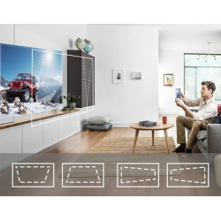 WZATCO S5 - mini DLP 3D projector - 4K - 5G - WIFI - Smart Android 9- full HD - 1080PProjectors